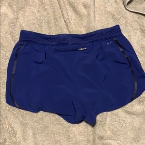 Royal blue nike shorts